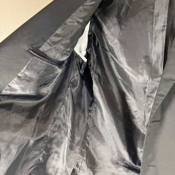 H&M regular fit blazer jacket  black size 38 - Picture 8 of 15